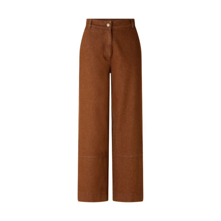 Dakota Rounded Pants Toffee | Sessùn