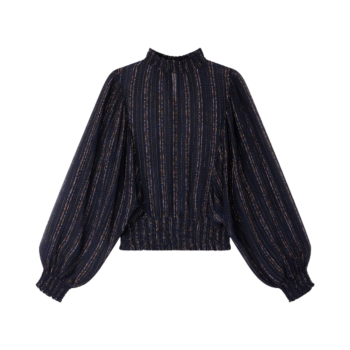 Duchess Smocked Blouse Plumilux | Sessùn