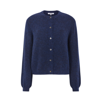 Allison O-neck Cardigan Knit RWS Total Eclipse | Soft Rebels