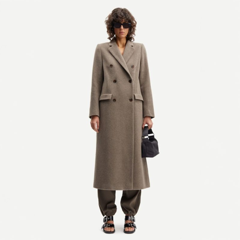Falcon Coat Fallen Rock | Samsoe Samsoe