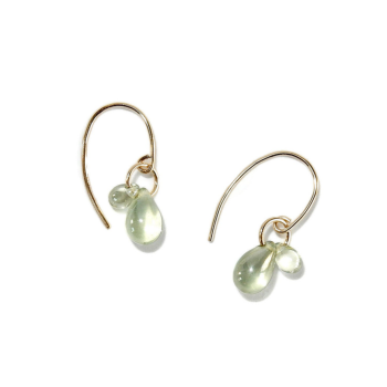Joy Green Drops Earrings | Gnoes