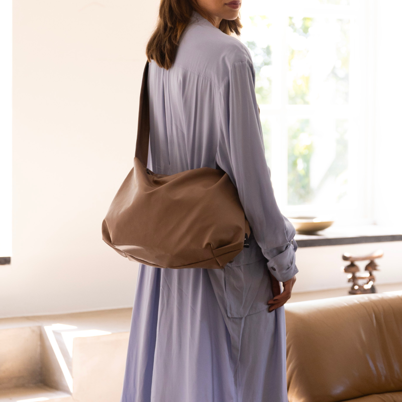 Lot Bold Cross Body Bag Beaver Fur | Tinne+Mia