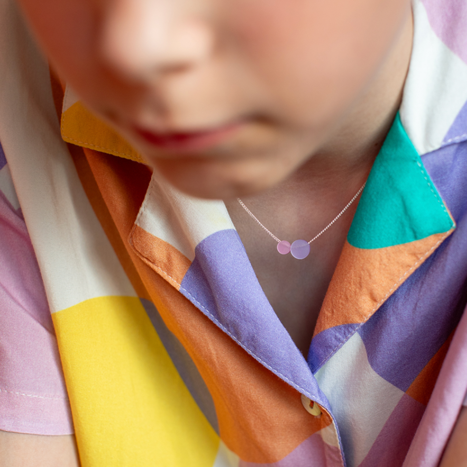 Necklace Mini Lilac Silver | TURINA