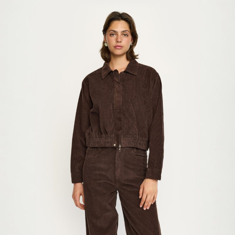 Lorelei Jacket Coffee Bean | Soft Rebels