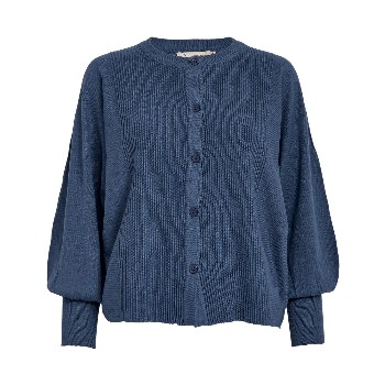 Leia Knit Cardigan Ensign Blue | Peppercorn