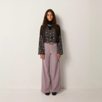 Clyde Pant Lila | Maison Hotel