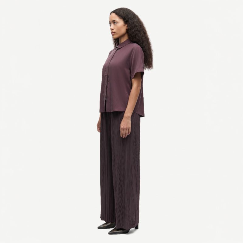 Mina SS Shirt Fudge | Samsoe Samsoe