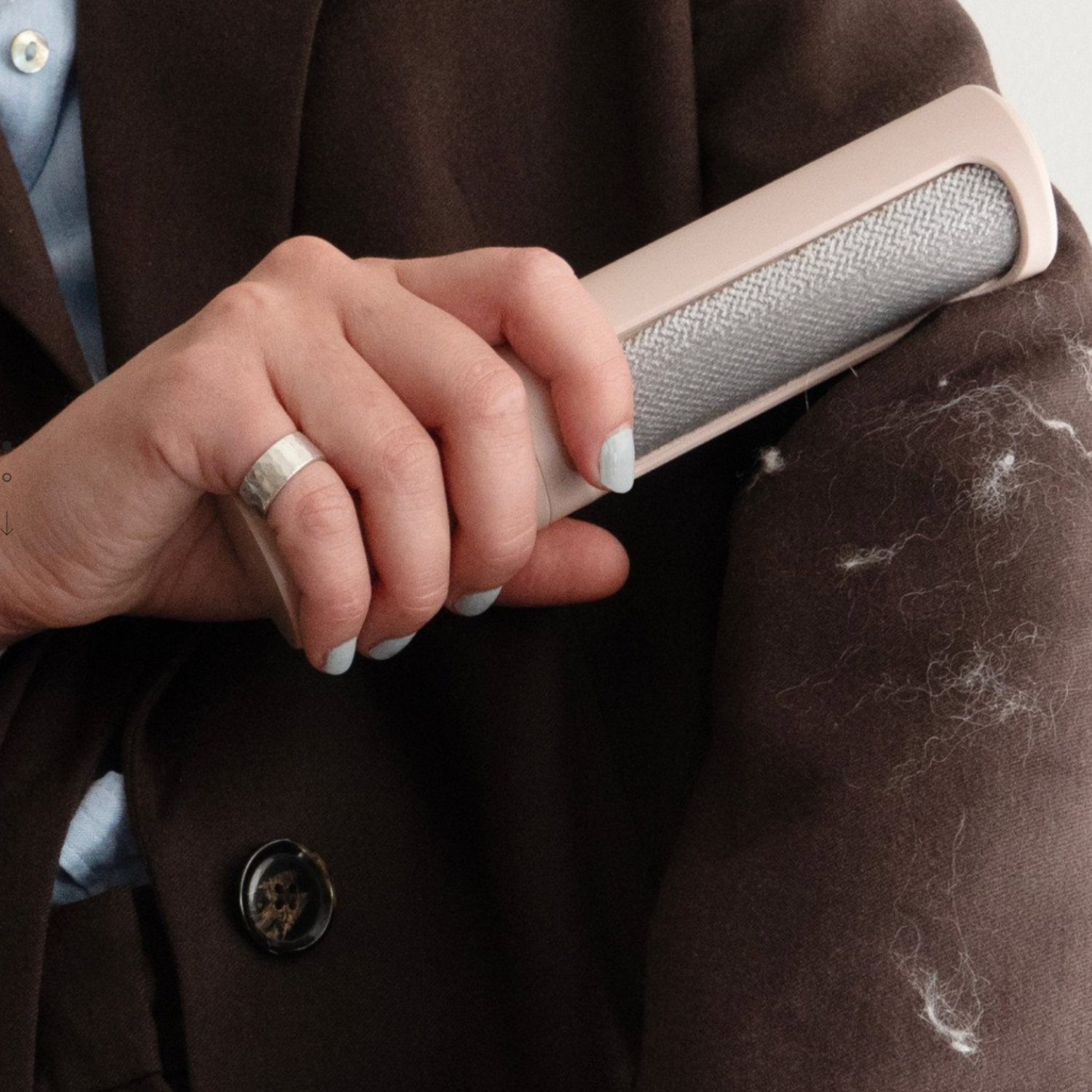 Lint brush – Rose | Steamery Stockholm