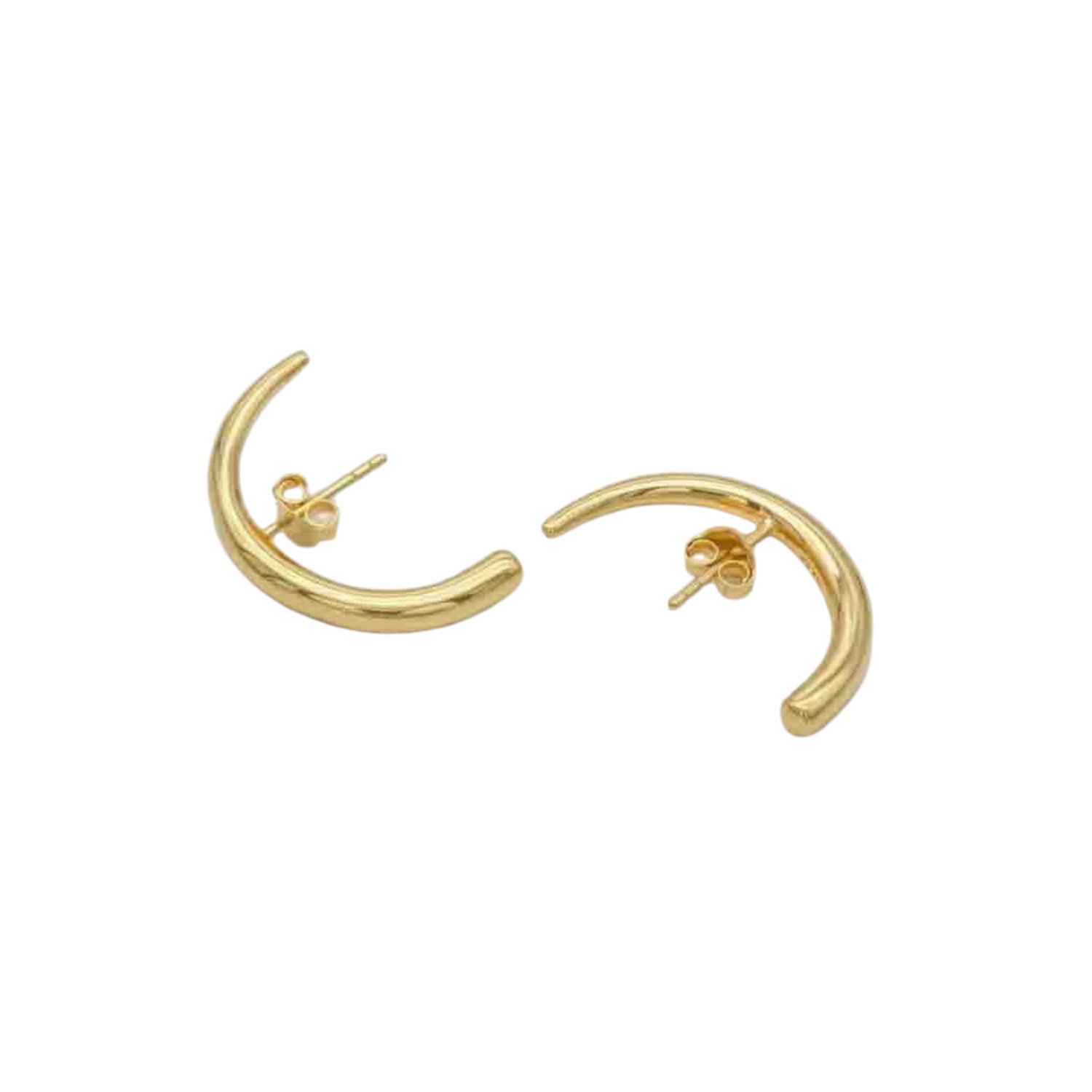 Golden earpiece eclipse | Adorn