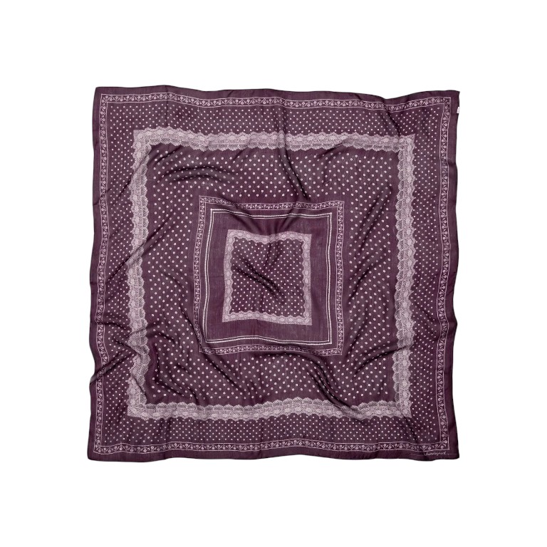 Lacia Tabby Sia Scarf Fig Red | Becksöndergaard