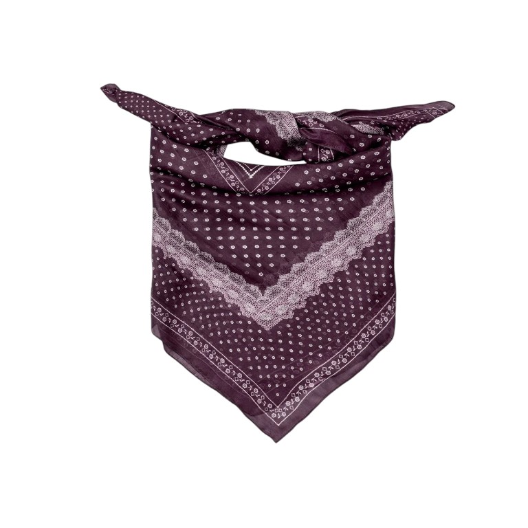 Lacia Tabby Sia Scarf Fig Red | Becksöndergaard