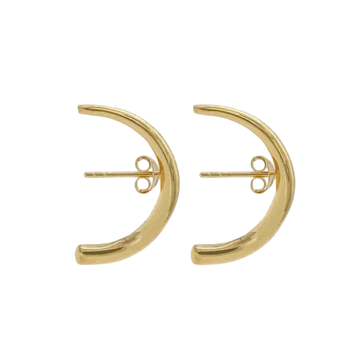 Golden earpiece eclipse | Adorn