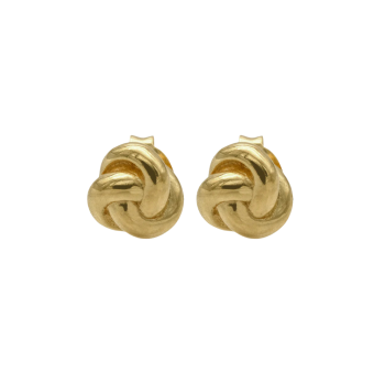 Golden Earring Knot Small | Adorn