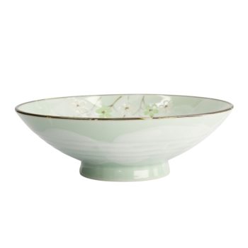 Green Cosmos Bowl 24cm 1400ml | Tokyo Design Studio