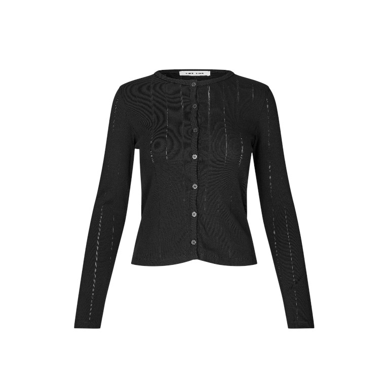 Sajunes Cardigan Black | Samsoe Samsoe