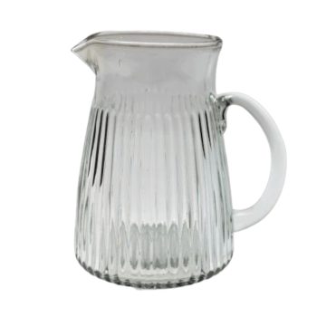 Geribbelde Glazen Kan | De Weldaad