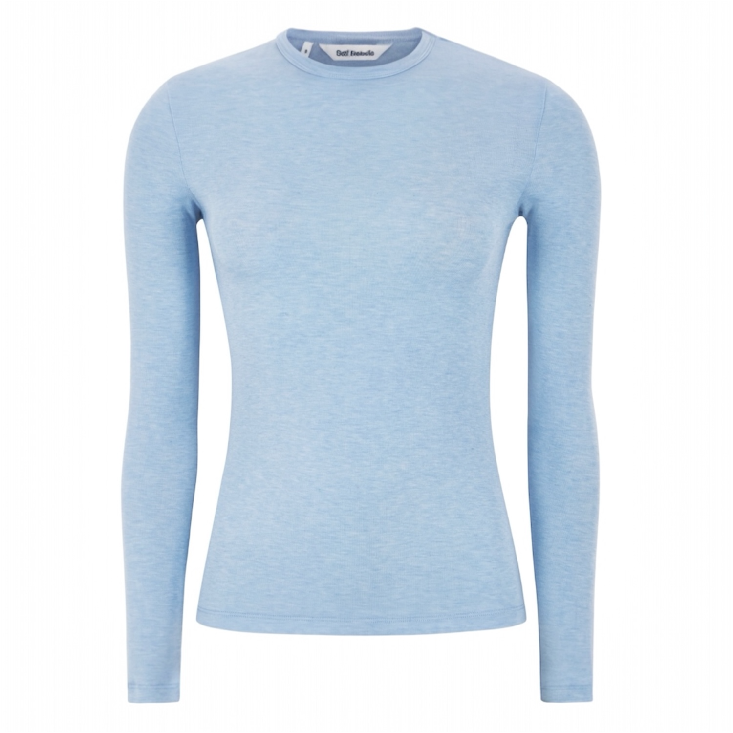 Roman O-Neck LS Cashmere Blue Melange | Soft Rebels