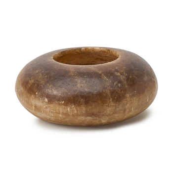 Waxinelichthouder Ufo Bruin | Alabaster Home Interior
