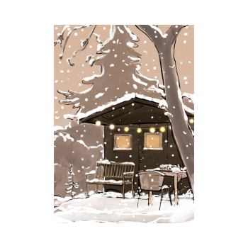 Winter Snow Cottage | Studio Veldman