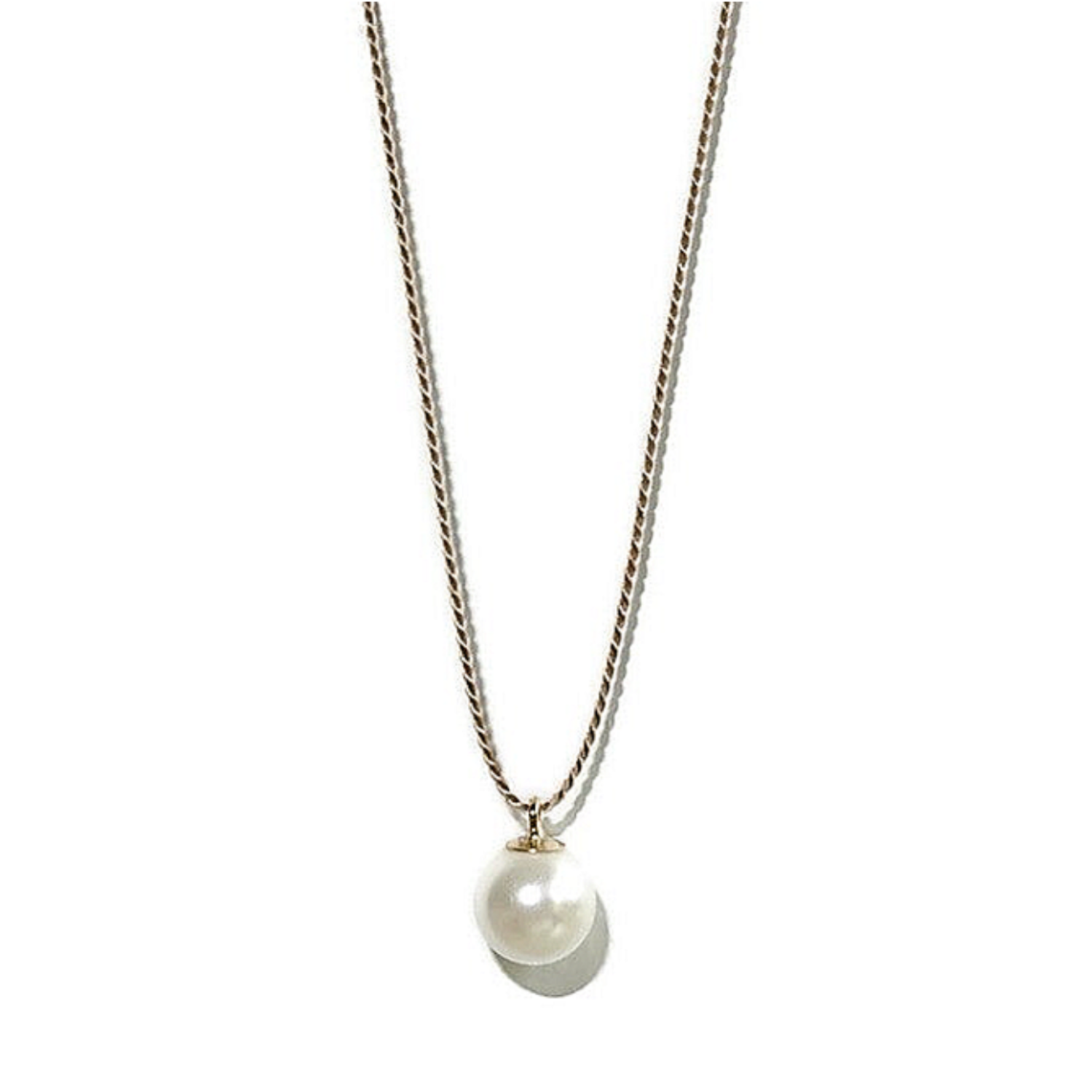 Necklace Subtle Crystal Pearl | Gnoes