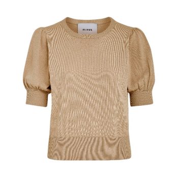 Liva Knit Tee Nomad Sand | Minus