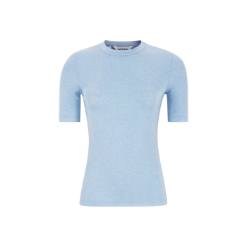 Roman SS Top Cashmere Blue Melange | Soft Rebels