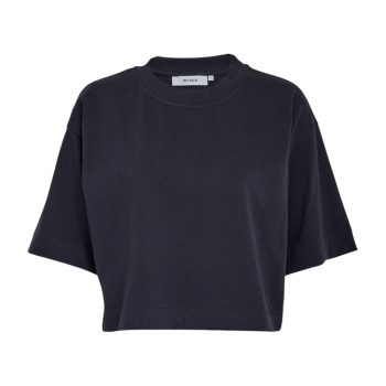 Gamma Cropped T-shirt Sky Captain | Minus