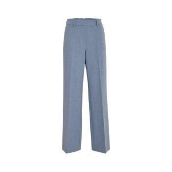 Welma Mid Waist Pants Skyway Blue | Minus