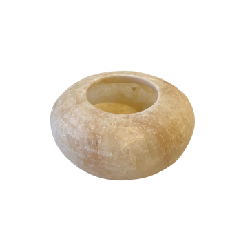 Waxinelichthouder Ufo Wit | Alabaster Home Interior