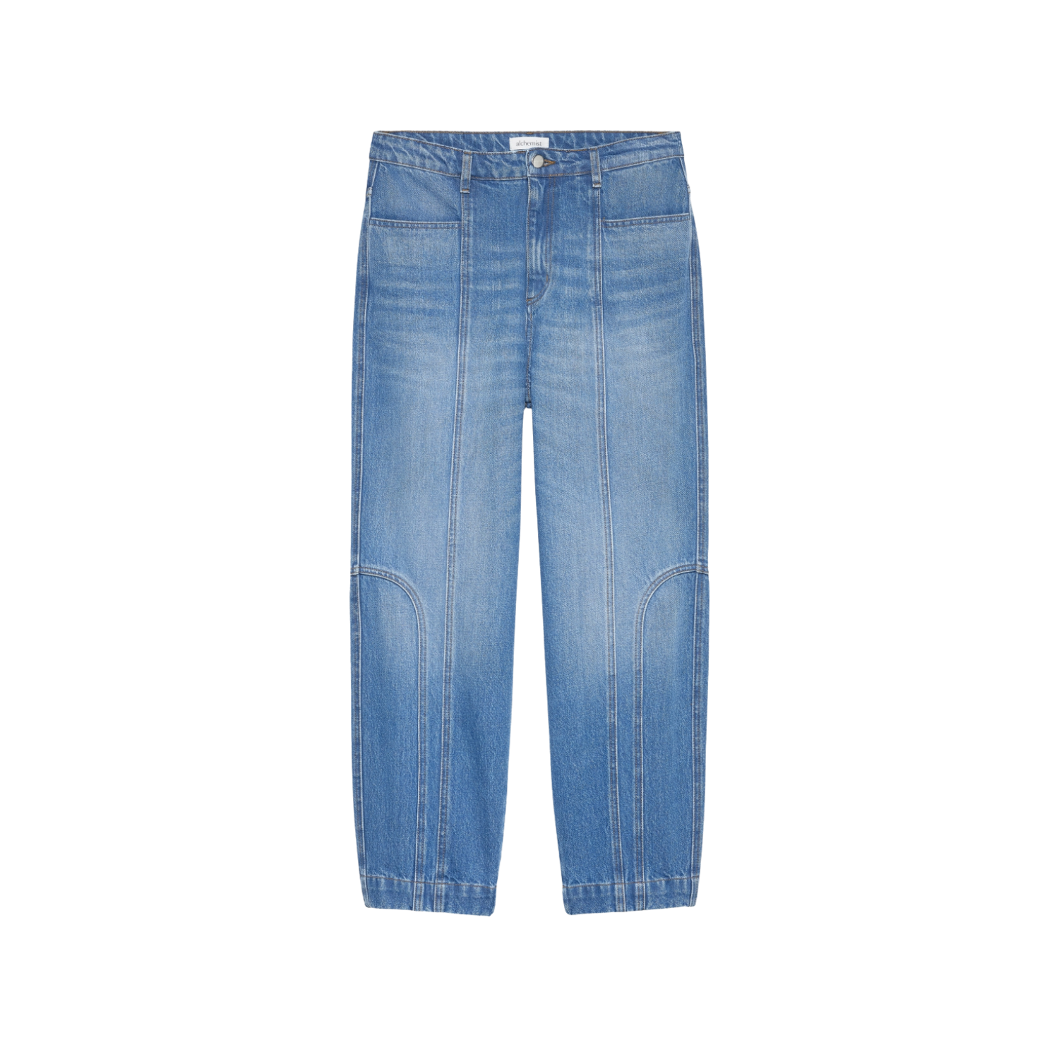 Abbi Pants Mid-Blue-Vintage | Alchemist
