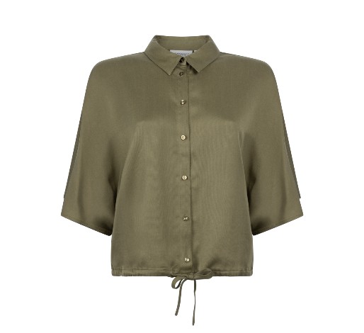 Rila shirt Martini Olive | Another Label