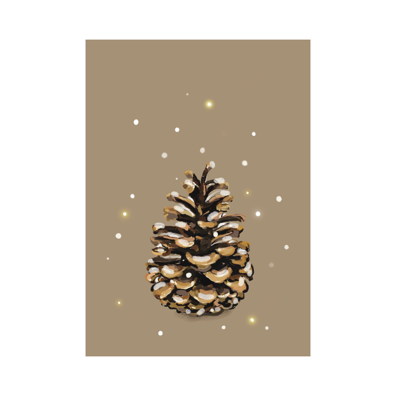 Winter Pinecone | Studio Veldman