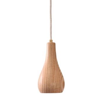 Oak Pendel Light Natural Linen | Studio Harm en Elke