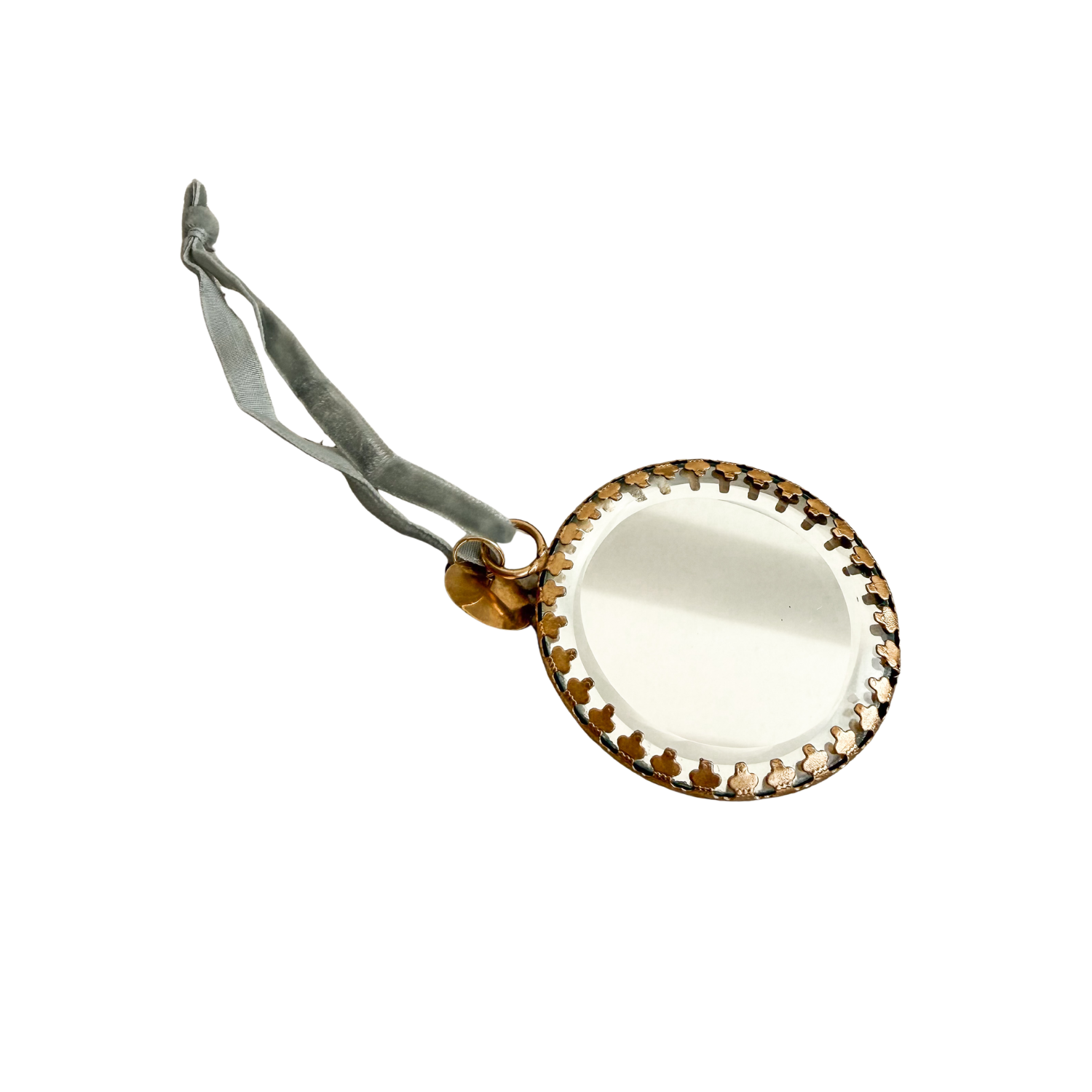 Mirror rounded with coloured ribbons | Muja Juma