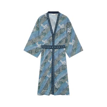 Yoko Kimono Indigo Bloom | Maison Hotel