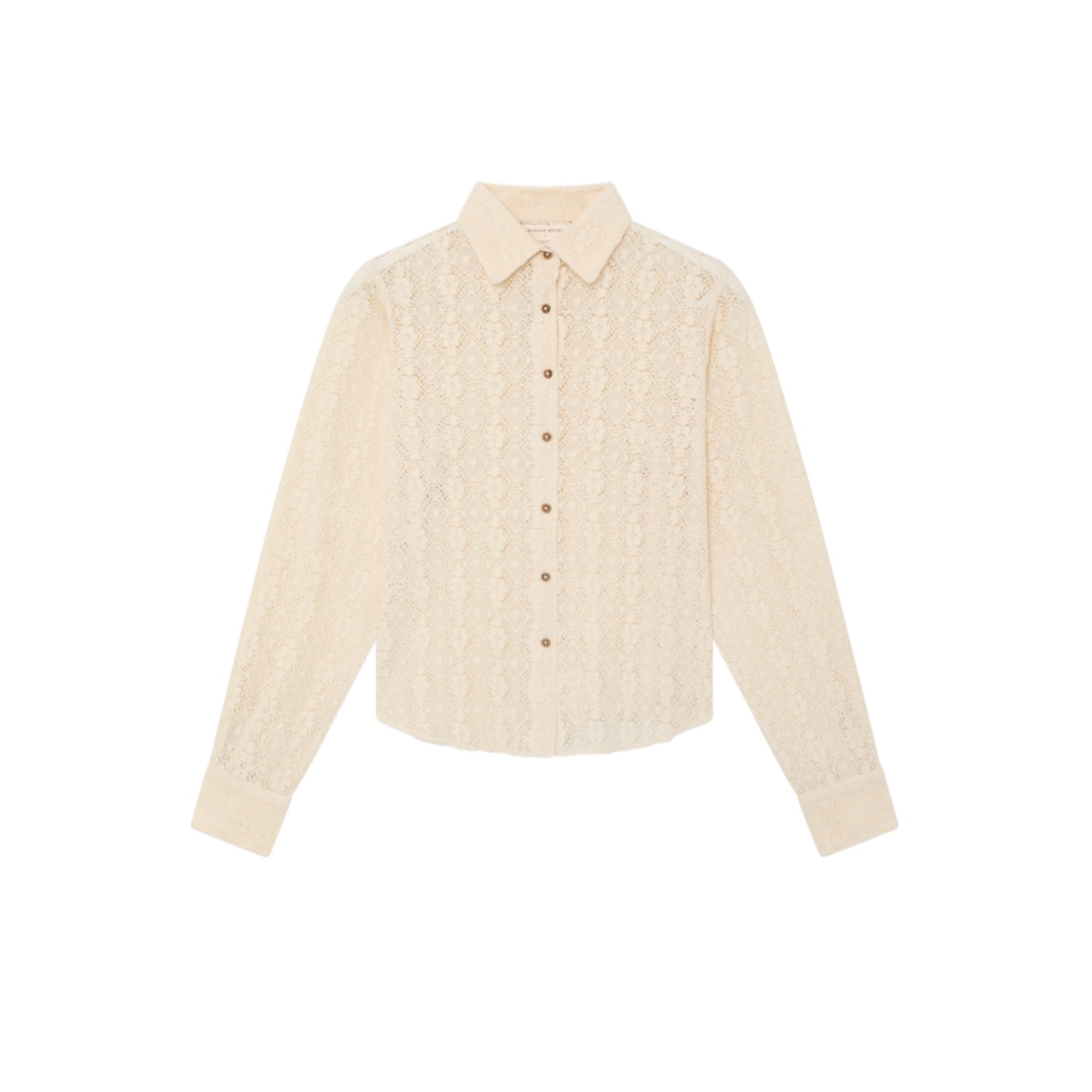 Cupic Shirt Ivory | Maison Hotel