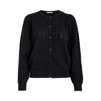 Rosy Cardigan Black | Peppercorn