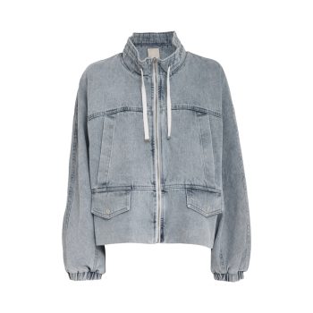 Miska Jacket Light Blue Denim | Peppercorn