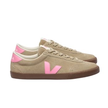 Volley Suède Taupe Malibu Bark | VEJA