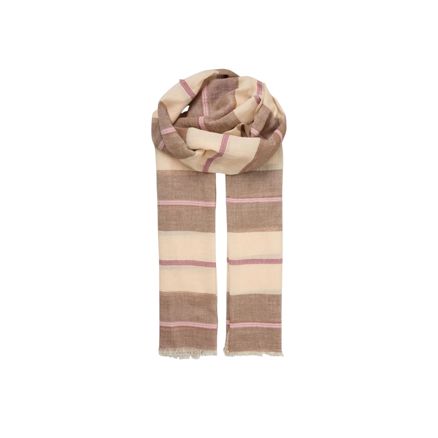 Wovelia Cowea Scarf Mocha Brown | Becksondergaard