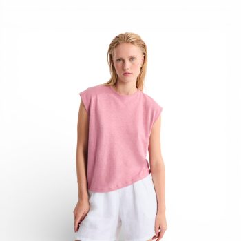 Luzara Short Sleeve Shirt Pink | Mus & Bombon
