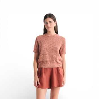 Balam Short Sleeve Shirt Roof Tile | Mus & Bombon