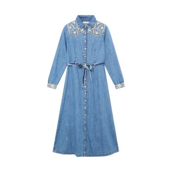 Amelia Dress Blue Haze | Maison Hotel