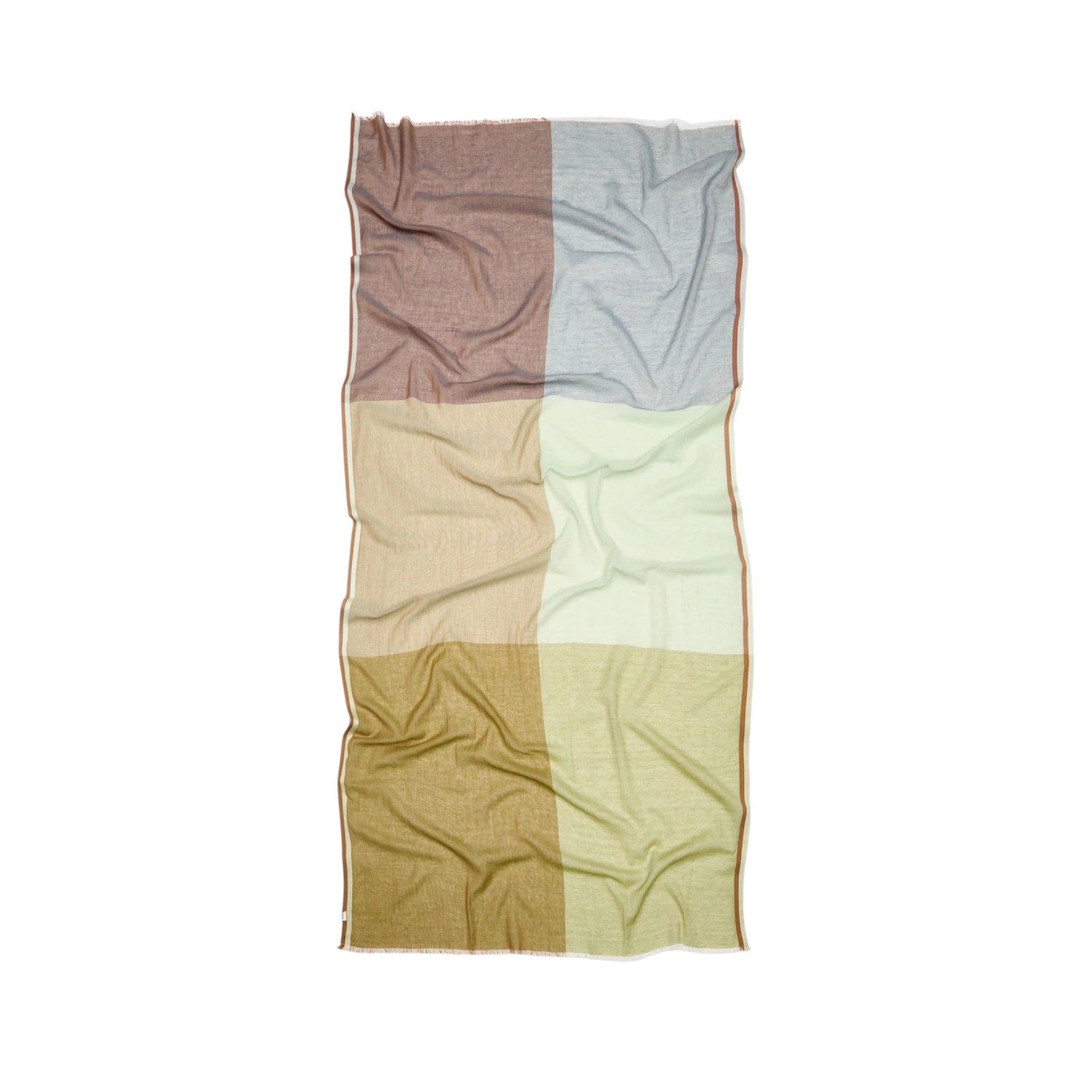 Kikko Cowea Scarf Khaki Green | Becksöndergaard