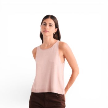 Yakira Sleeveless Top Pink | Mus & Bombon
