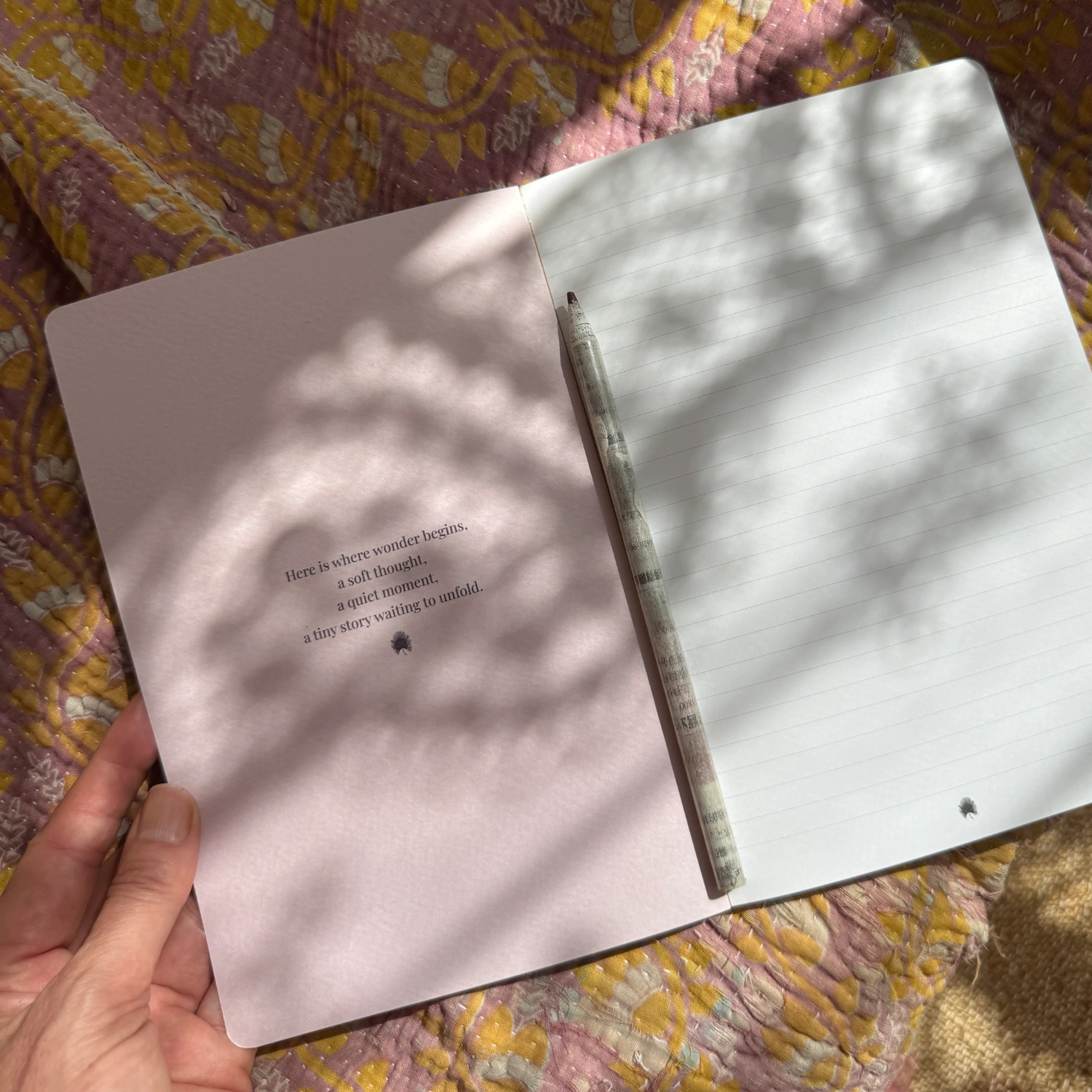 Notebook Evening Glow | Tinystories