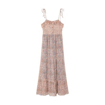 Julie Strapless Dress Wild Dust | Maison Hotel