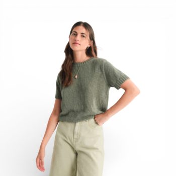 Balam Short Sleeve Shirt Green | Mus & Bombon
