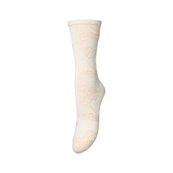 Stencia Cotta Socks Birch White | Becksondergaard