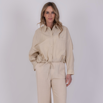 Juba Blouse Pale Cotton | The Clothed